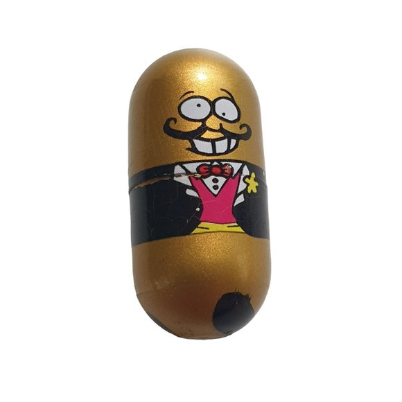 Mighty Beanz 12 Ring Master Gold 2002 Series 1 Moose Entertainment - Picture 1 of 4